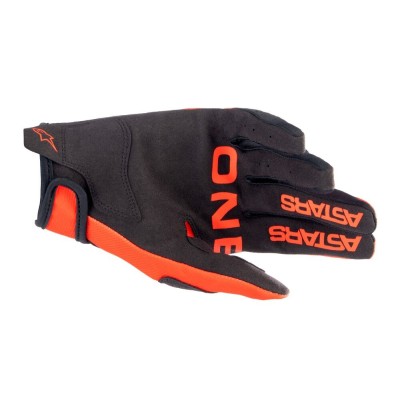 Gants Alpinestars Radar Orange Vif Noir 