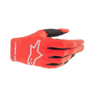 Gants Alpinestars Radar Rouge Mars Silver 