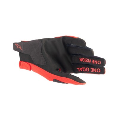 Gants Alpinestars Radar Rouge Mars Silver 
