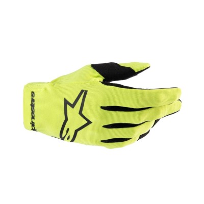 Gants Alpinestars Radar Jaune Fluo Noir  