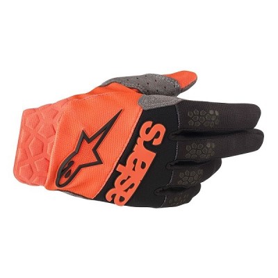 Gants Alpinestars Racefend Orange Fluo/ Noir 