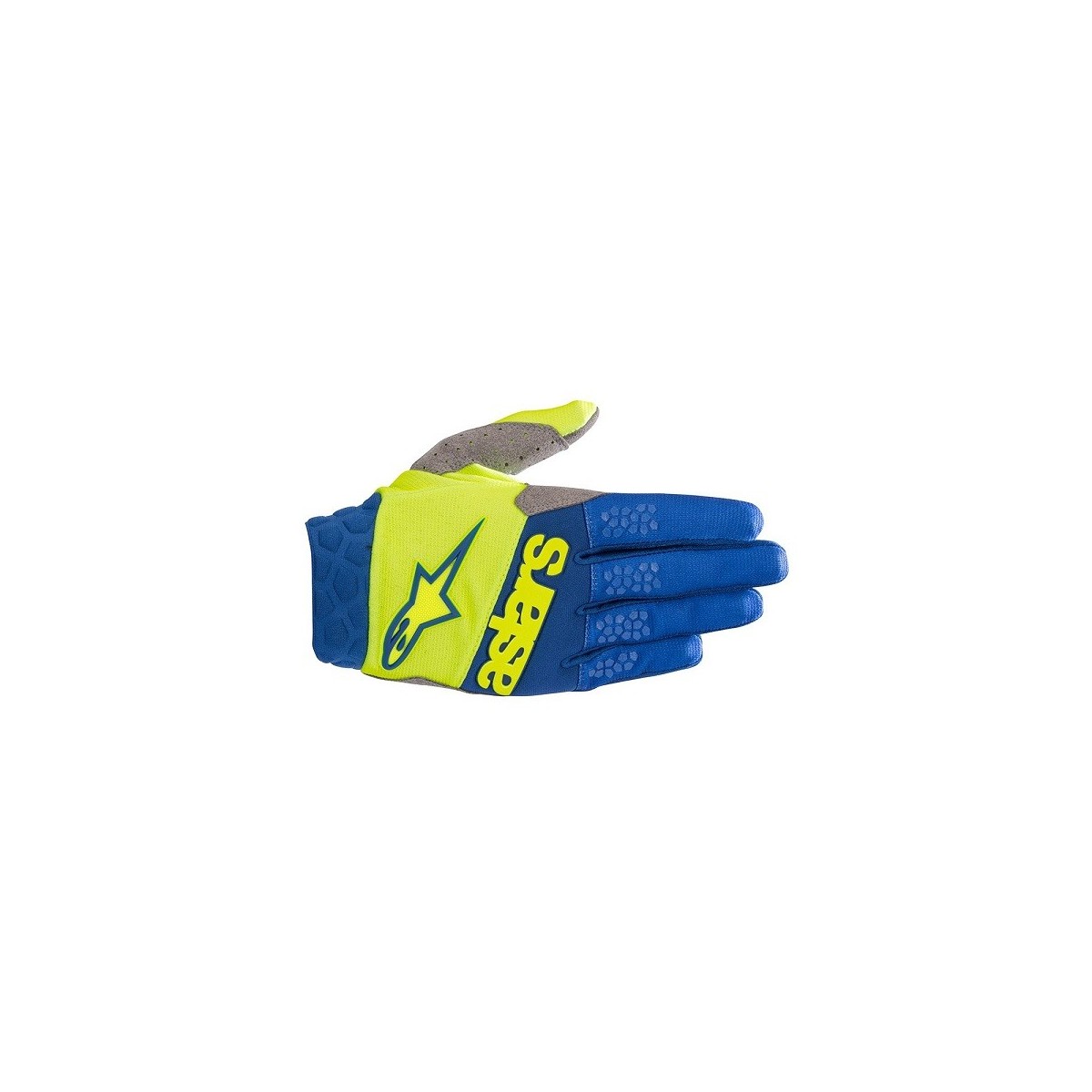 Gants Alpinestars Racefend Jaune Fluo/ Bleu 