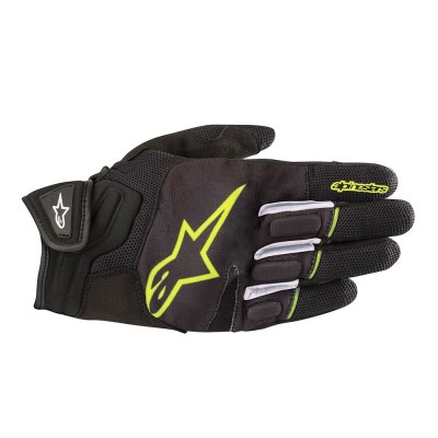 Gants Alpinestars Atom Noir/Jaune Fluo 