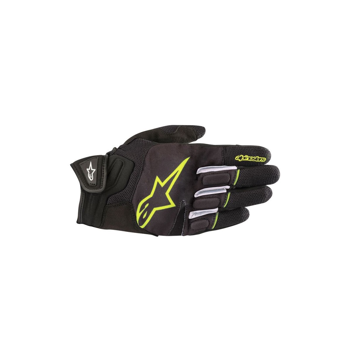 Gants Alpinestars Atom Noir/Jaune Fluo 