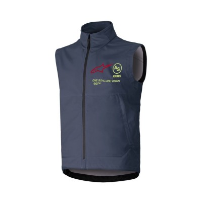 Veste MX Alpinestars Techstar Softshell Gris Fonce 