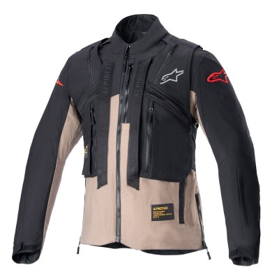 Veste enduro Alpinestars Techdura Noir Marron Falcon 