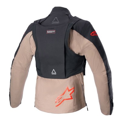Veste enduro Alpinestars Techdura Noir Marron Falcon 