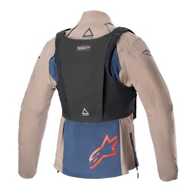 Veste enduro Alpinestars Techdura  Marron Falcon Bleu Nuit 