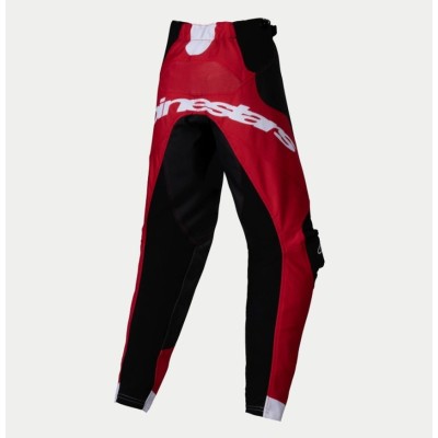 Pantalon Enfant Alpinestars Racer Veil Noir Rouge Brillant 