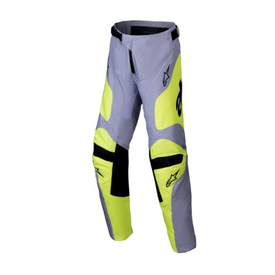 Pantalon Enfant Alpinestars Racer Veil Gris Jaune Fluo 