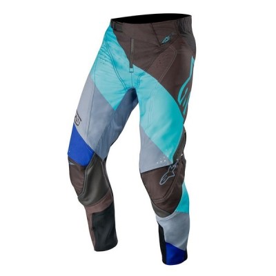 Pantalon Alpinestars Techstar Venom Noir/Turquoise/Bleu 