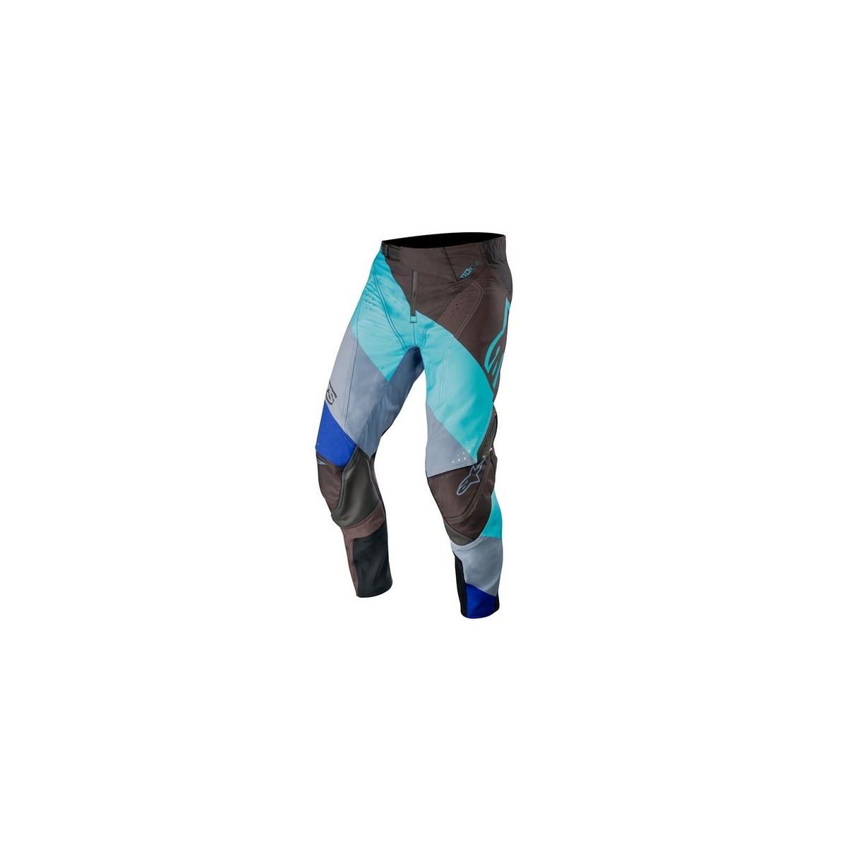 Pantalon Alpinestars Techstar Venom Noir/Turquoise/Bleu 