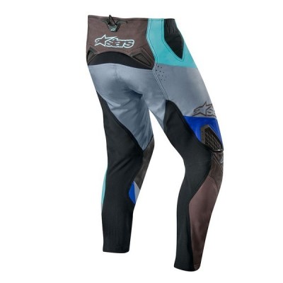 Pantalon Alpinestars Techstar Venom Noir/Turquoise/Bleu 