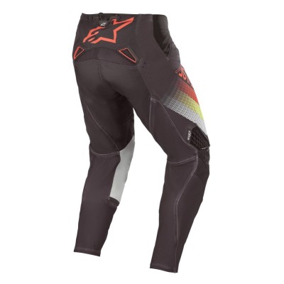 Pantalon Alpinestars Techstar Venom Noir Rouge Jaune Fluo 