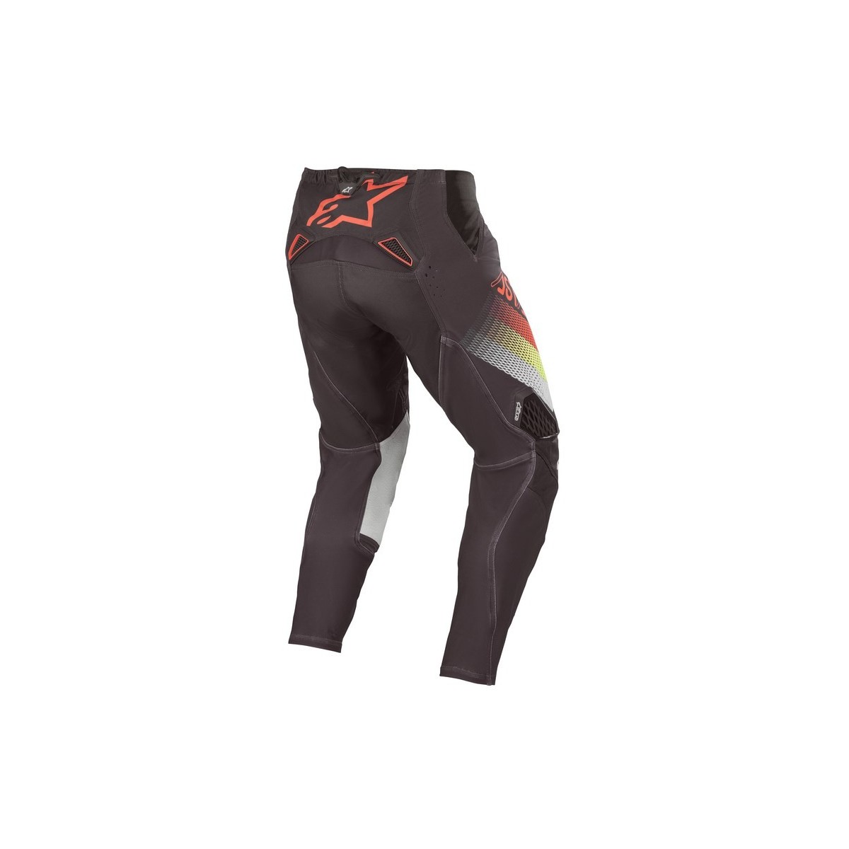 Pantalon Alpinestars Techstar Venom Noir Rouge Jaune Fluo 