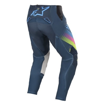 Pantalon Alpinestars Techstar Venom Bleu Rose Fluo 