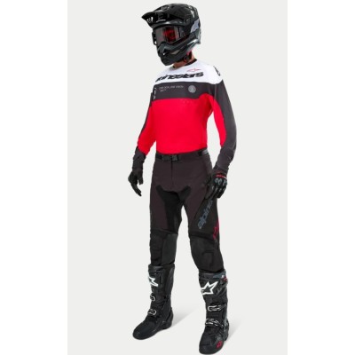 Pantalon Alpinestars Enduro Pro-Dura Noir Magnet Blanc 