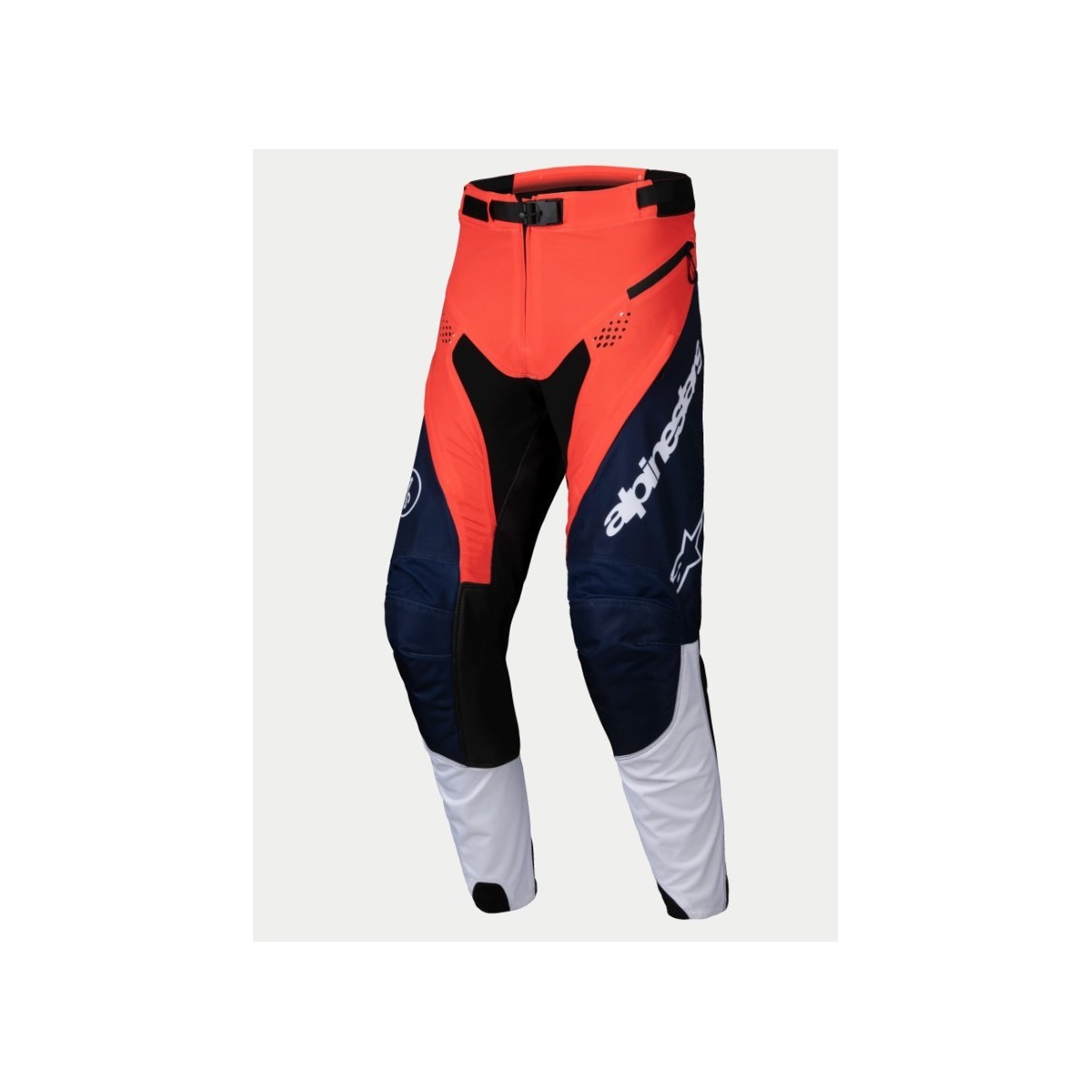 Pantalon Alpinestars Enduro Pro-Dura Navy Orange Vif Blanc 