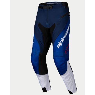 Pantalon Alpinestars Enduro Pro-Dura Navy Bleu Blanc 