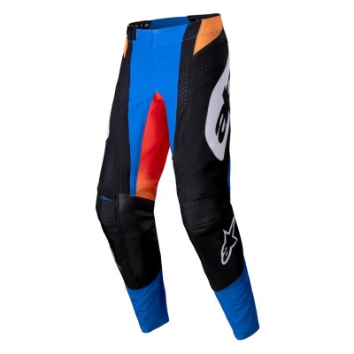 Pantalon Alpinestars Techstar Melt Orange Bleu 