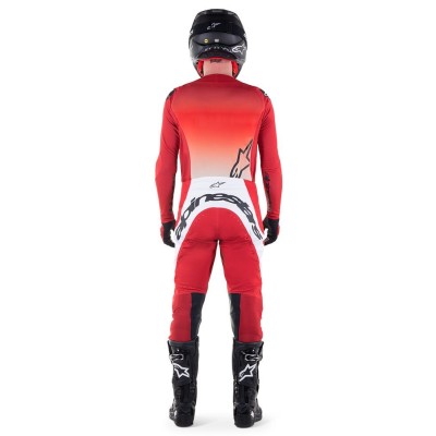 Pantalon Alpinestars Supertech Risen Rouge Mars Blanc 