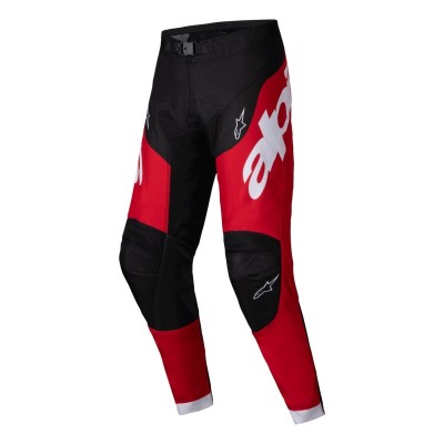 Pantalon Alpinestars Racer Veil Noir Rouge Brillant 