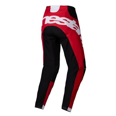 Pantalon Alpinestars Racer Veil Noir Rouge Brillant 