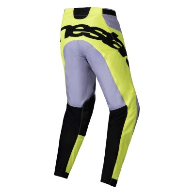 Pantalon Alpinestars Racer Veil Gris Jaune Fluo 