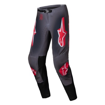 Pantalon Alpinestars Supertech Lipan Smoke Rouge Brillant 