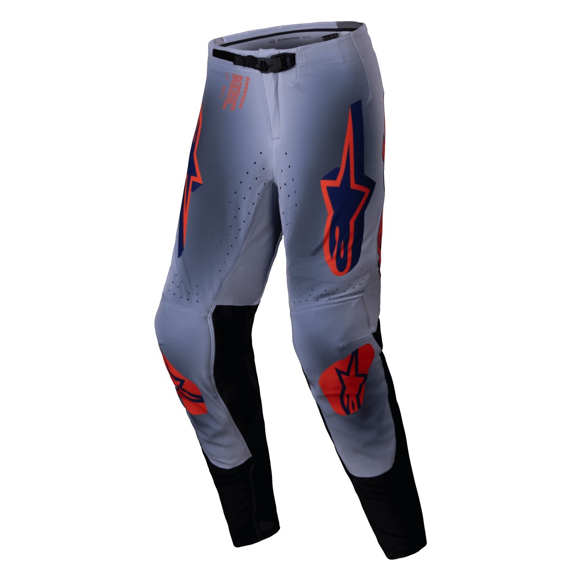 Pantalon Alpinestars Supertech Lipan Gris Orange Fluo 