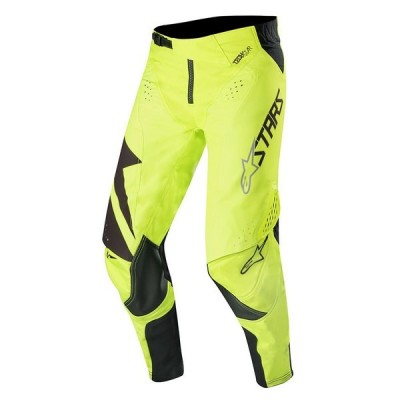 Pantalon Alpinestars Techstar Factory Noir/Jaune Fluo 