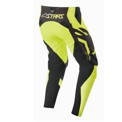 Pantalon Alpinestars Techstar Factory Noir/Jaune Fluo 