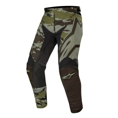 Pantalon Alpinestars Racer Tactical Noir/ Vert/ Camouflage 