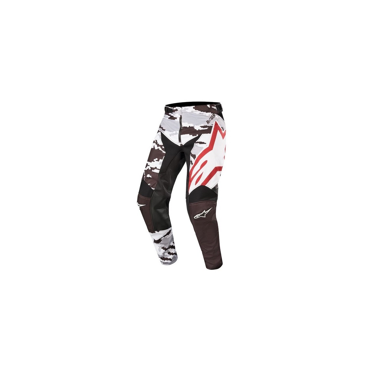 Pantalon Alpinestars Racer Tactical Noir/ Gris Camouflage/ Rouge Bordeaux 