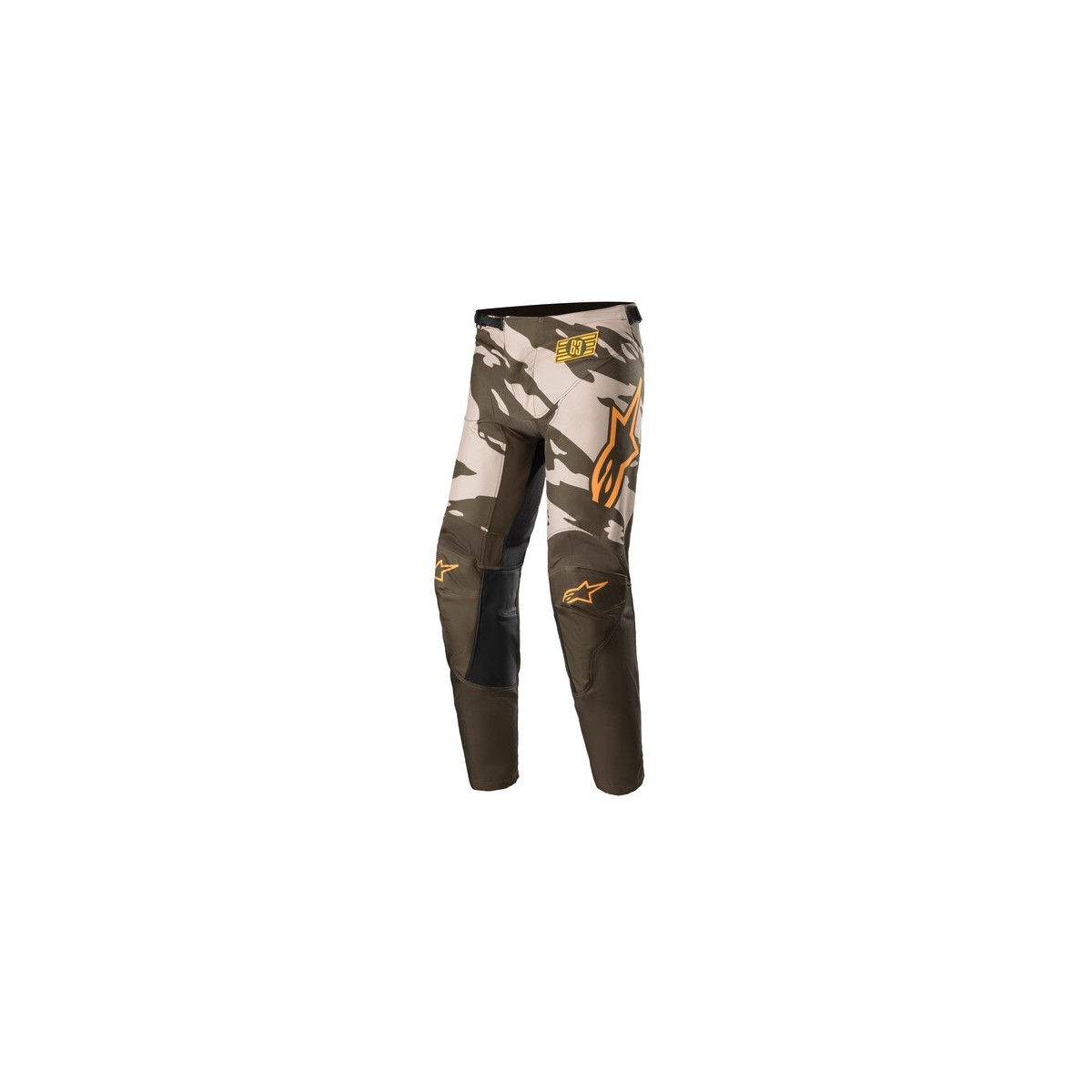 Pantalon Alpinestars Racer Tactical Militaire Camouflage Sable Tangerine 