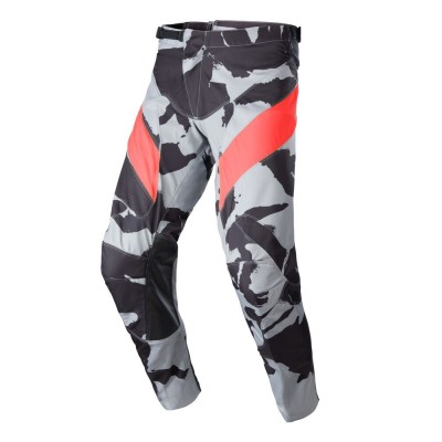 Pantalon Alpinestars Racer Tactical Gris Foncé Camo Rouge Mars 