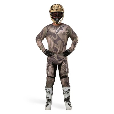 Pantalon Alpinestars Racer Tactical Vert Militaire Marron Camo 