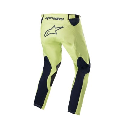 Pantalon Alpinestars Racer Hoen Bleu Nuit Vert Fluo 