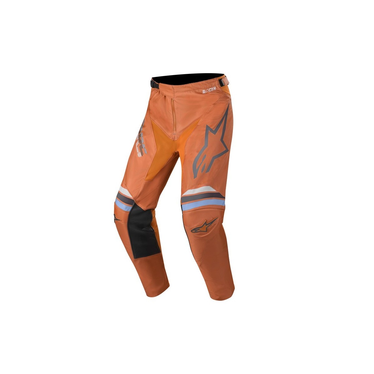 Pantalon Alpinestars Racer Braap Gris Orange Fluo 