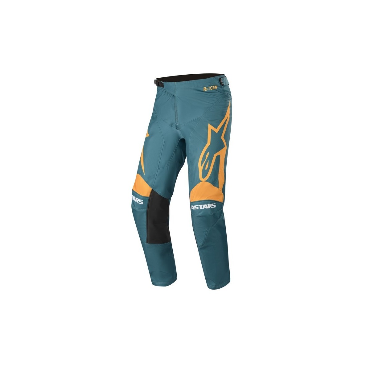 Pantalon Alpinestars Racer Supermatic Bleu Petrol Orange 