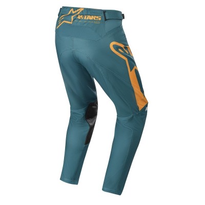 Pantalon Alpinestars Racer Supermatic Bleu Petrol Orange 