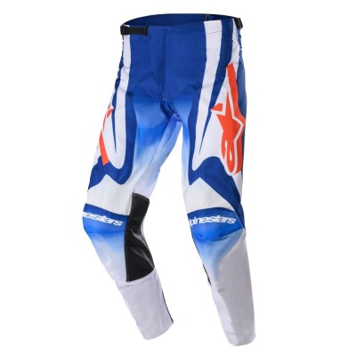 Pantalon Alpinestars Racer Semi Bleu Orange Vif 