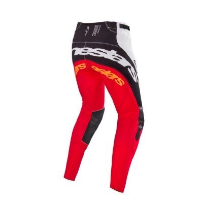 Pantalons Alpinestars Techstar Deep Edition Limitée Noir Blanc Rouge 
