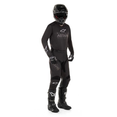 Pantalon Alpinestars Racer Graphite Noir Gris 