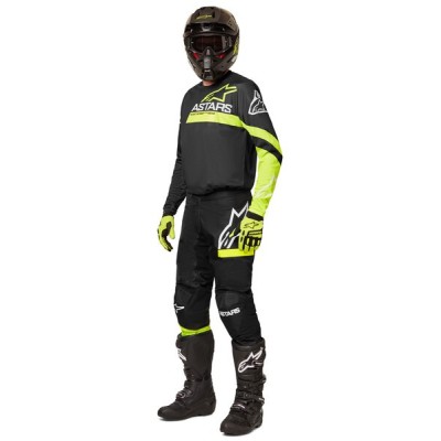 Pantalon Alpinestars Fluid Chaser Jaune Fluo 