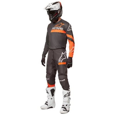 Pantalon Alpinestars Fluid Chaser Anthracite Corail Fluo 