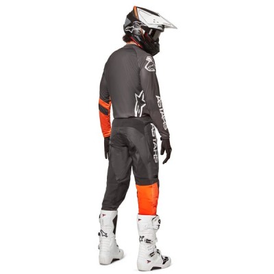 Pantalon Alpinestars Fluid Chaser Anthracite Corail Fluo 