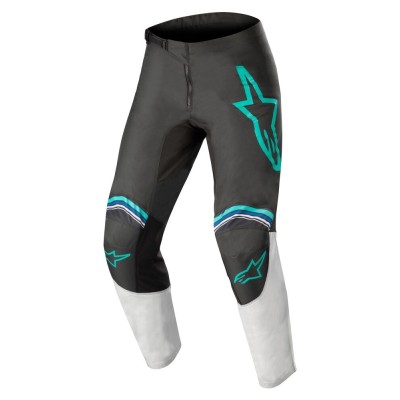 Pantalon Alpinestars Fluid Speed Anthracite Gris Clair Bleu 