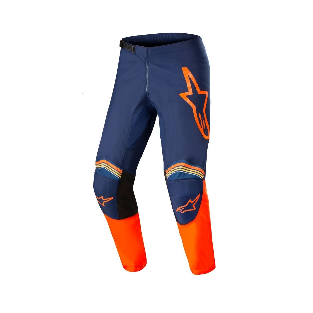Pantalon Alpinestars Fluid Speed Bleu Foncé Orange 
