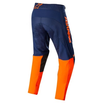 Pantalon Alpinestars Fluid Speed Bleu Foncé Orange 